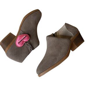 Skechers Lasso Vacinity Suede Ankle Boots Dark Taupe Size 6